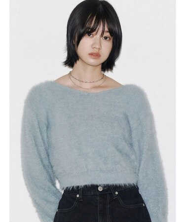 バッククロス2WAYニット