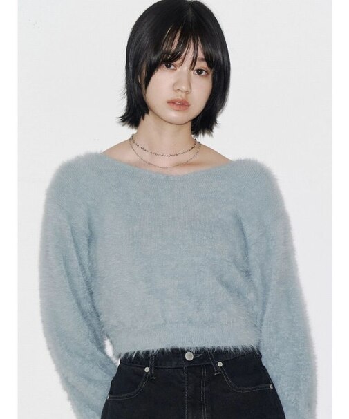 バッククロス2WAYニット