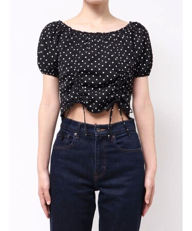 2WAY STRING RIBBON TOP