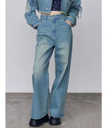 ワイドルーズジーンズ