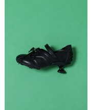 レースアップヒールスニーカー