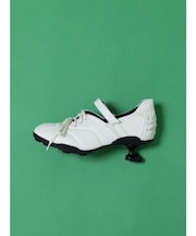 レースアップヒールスニーカー