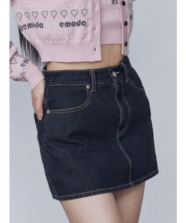 デニムマイクロスカート