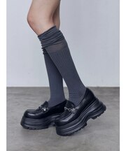 ハートチェーンローファー