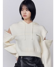 マルチオープンニットフーディ