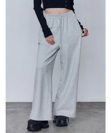 リボングラフィックスウェットパンツ