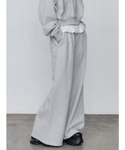 ウエストフリルスウェットパンツ