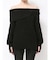 TUCK OFF SHOULDER KNIT
