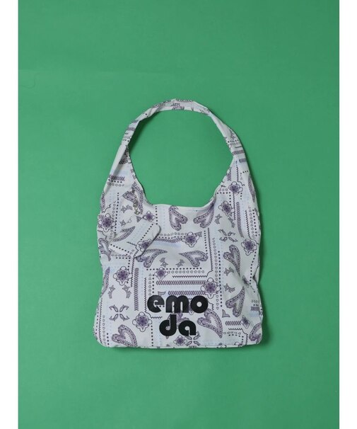 ワイドチャームトートバッグ