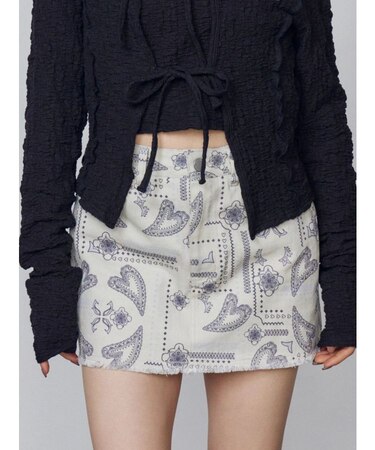 ボックスミニスカート