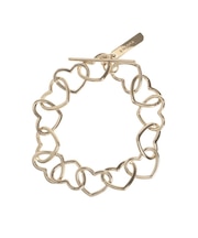 ハートチェーンブレスレット