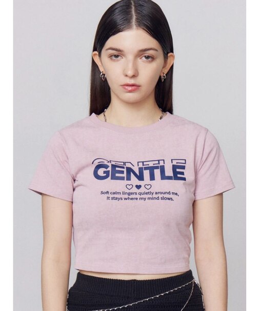 ジェントルプリントTシャツ