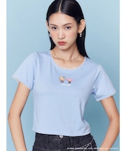 【日焼けHello Kitty&My Melody×EMODA】MINI LACE T/S