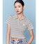 【日焼けHello Kitty×EMODA】SKIPPER HALF SLEEVE TOP