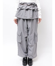 WRAP FRILL SET NYLON PT