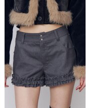 ヘムフリルショートパンツ