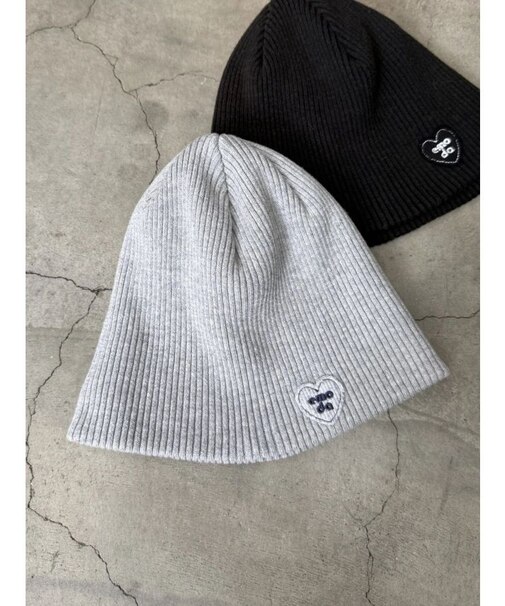 ニットパッチビーニー