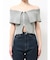 PLATING OFF SHOULDER KNIT