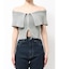 PLATING OFF SHOULDER KNIT