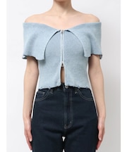 PLATING OFF SHOULDER KNIT