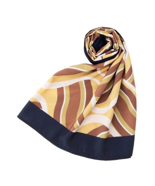 モダン柄大判スカーフ