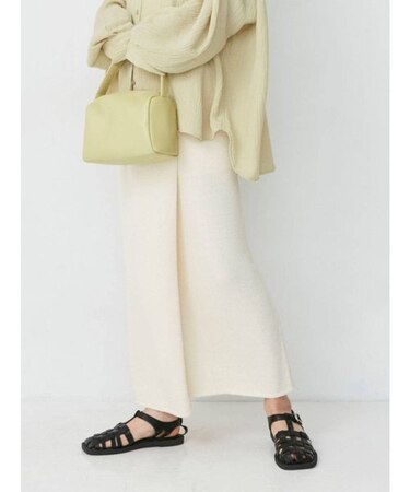 スリットニットフィットスカート