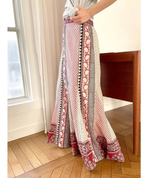エスニックマーメイドスカート