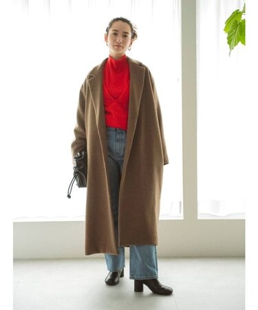 ルーズシルエットチェスターコート