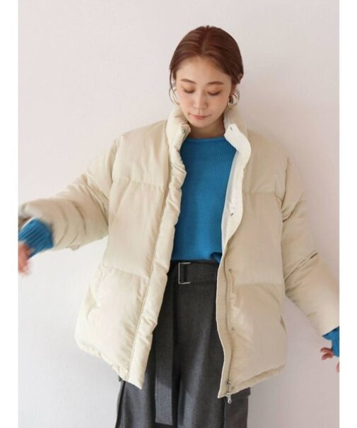 ミドル丈ルーズシルエットダウン