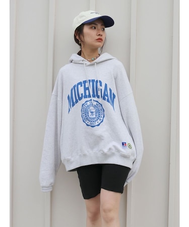 RUSSELL別注 カレッジパーカー｜アングリッドの通販｜&mall（アンド  