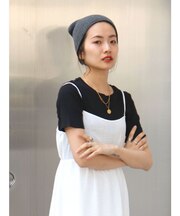 オーガニックコットンテレコハーフスリーブTee