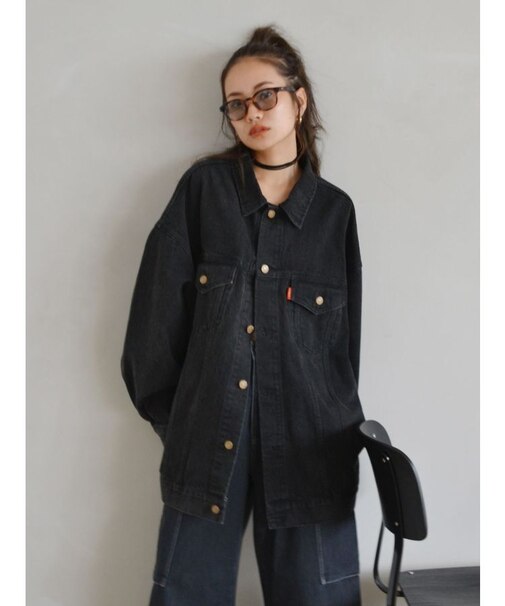 ビッグシルエットデニムジャケット