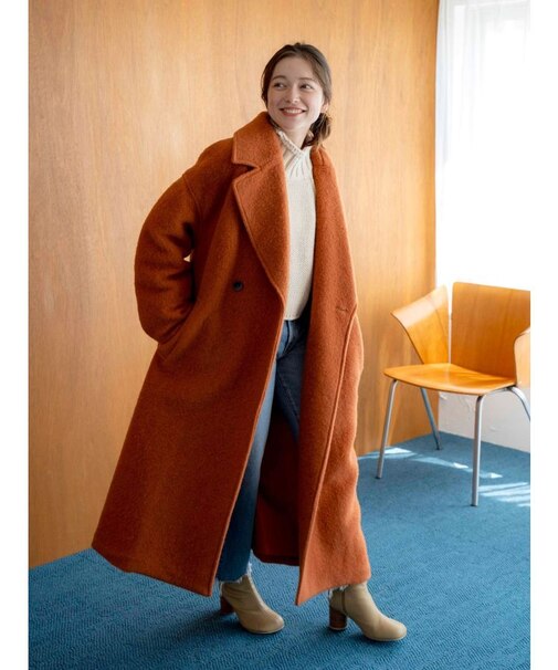 スライバーチェスターロングコート