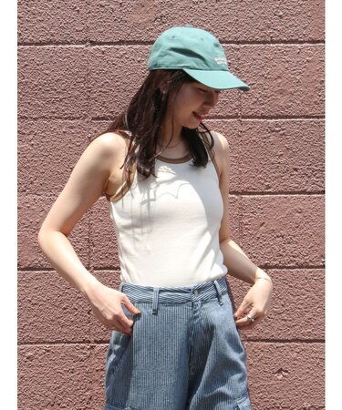 バイカラータンクトップ