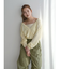 ハイツイストＶネックロングスリーブTee