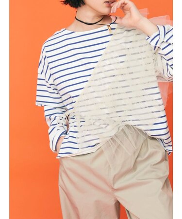 マルチWayチュールフリルトップス