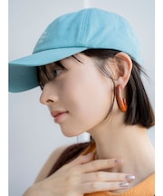 ウッドフープピアス