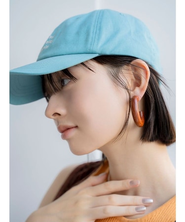 ウッドフープピアス