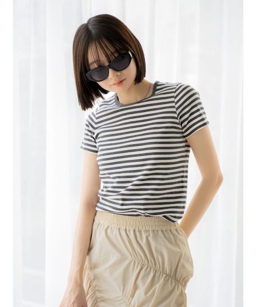 カラーフィットボーダーTee