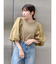 【WEB限定】パフスリーブドッキングブラウス