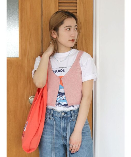 ニットビスチェ