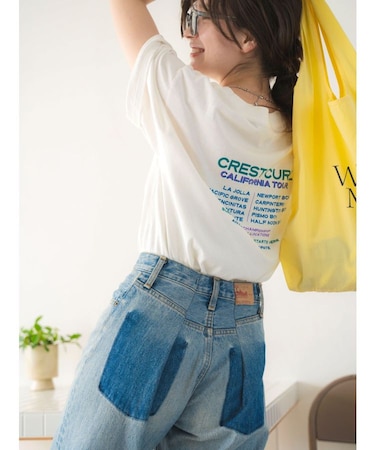 リメイクデザインルーズデニム