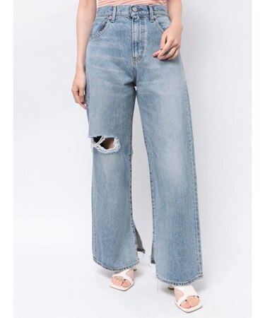 【Ca】クラッシュルーズデニム