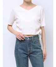 サイドギャザーショートTee