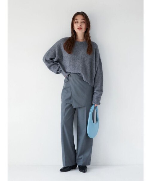 スカートセットタックパンツ