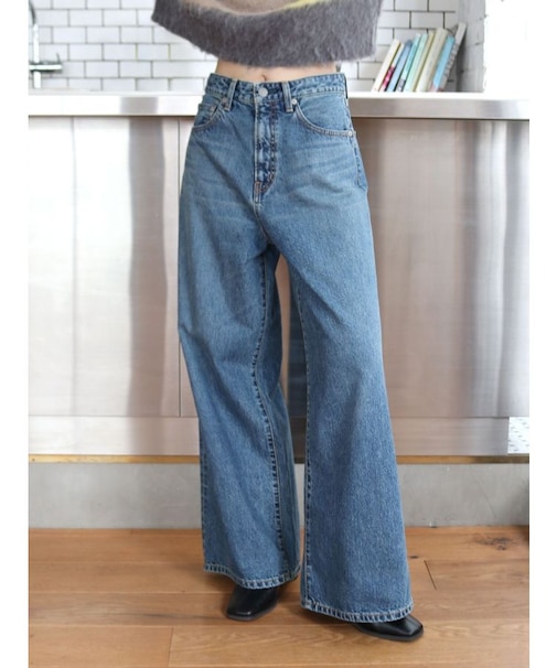 ハイウエストルーズデニム