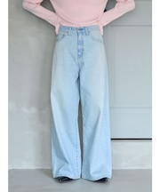 ハイウエストルーズデニム