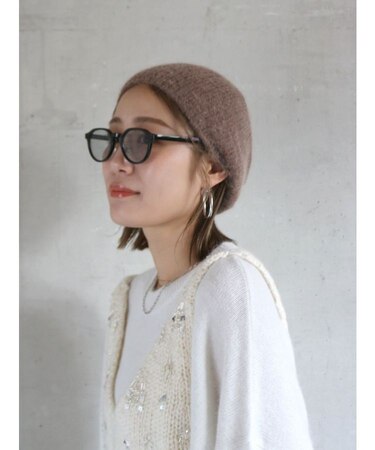 ウール混ニット帽