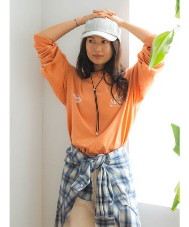 Russell Berkley別注 ロゴロングスリーブTee