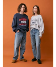 【UNISEX】ヴィンテージルーズテーパードデニム